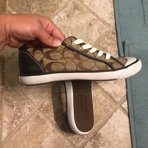 Brown Coach Sneakers